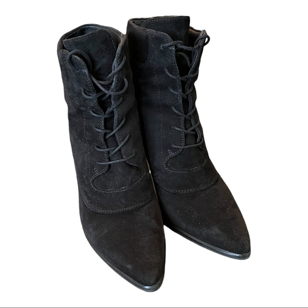 Stuart Weitzman Black Heeled Boots